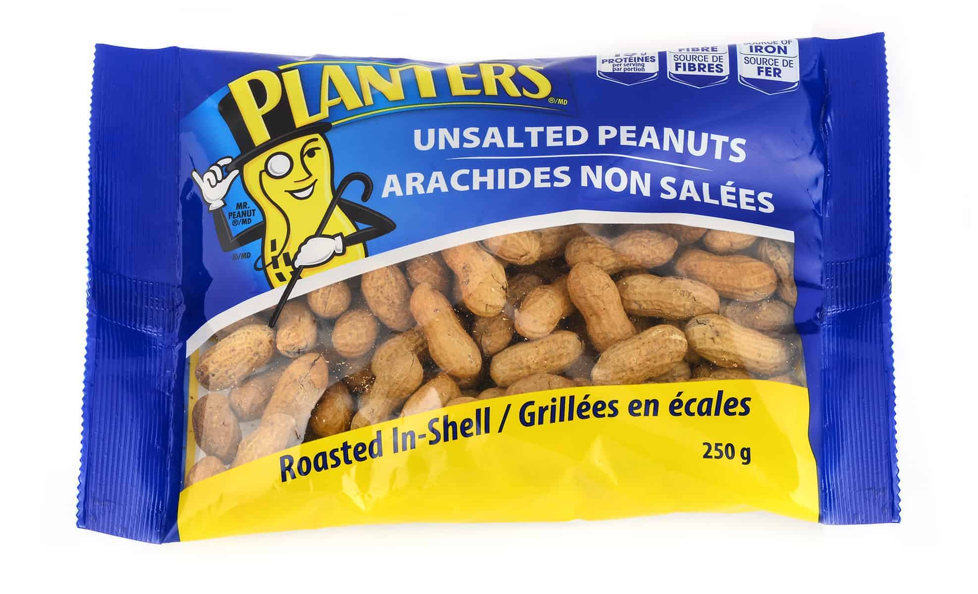 InShell Peanuts Roasted Unsalted Planters Canada