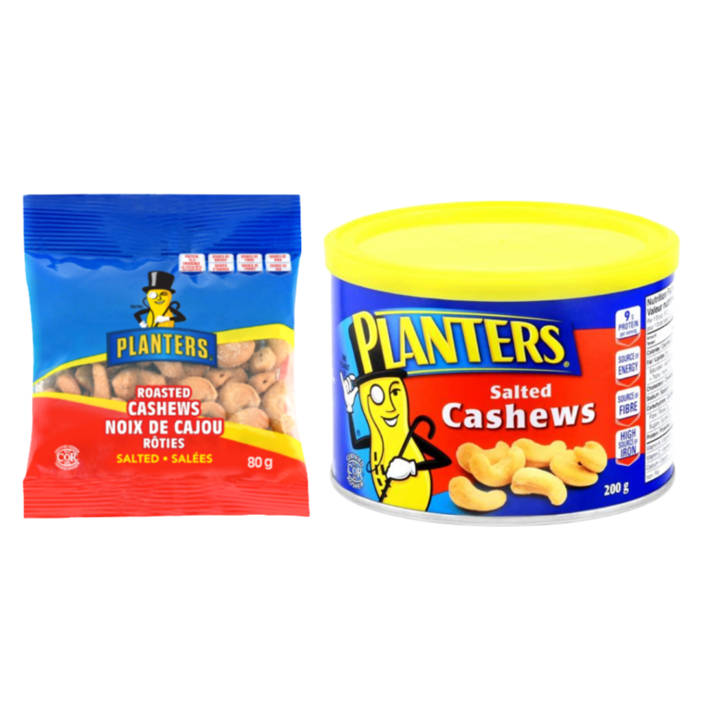 Salted Cashews Planters Canada