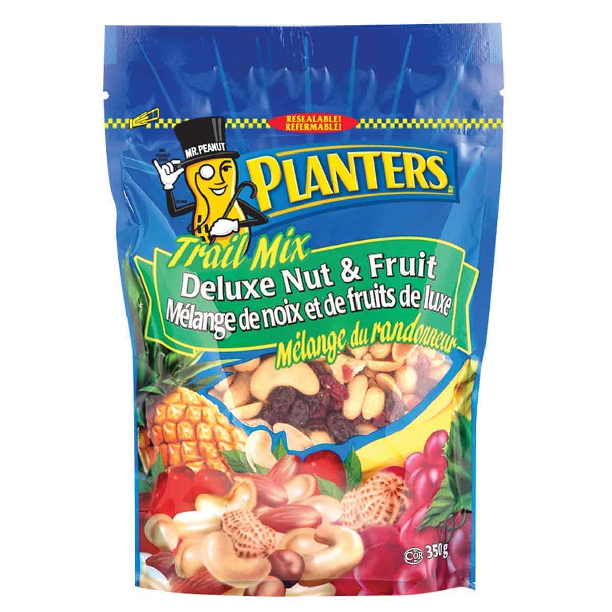 Deluxe Nut & Fruit Trail Mix Planters Canada