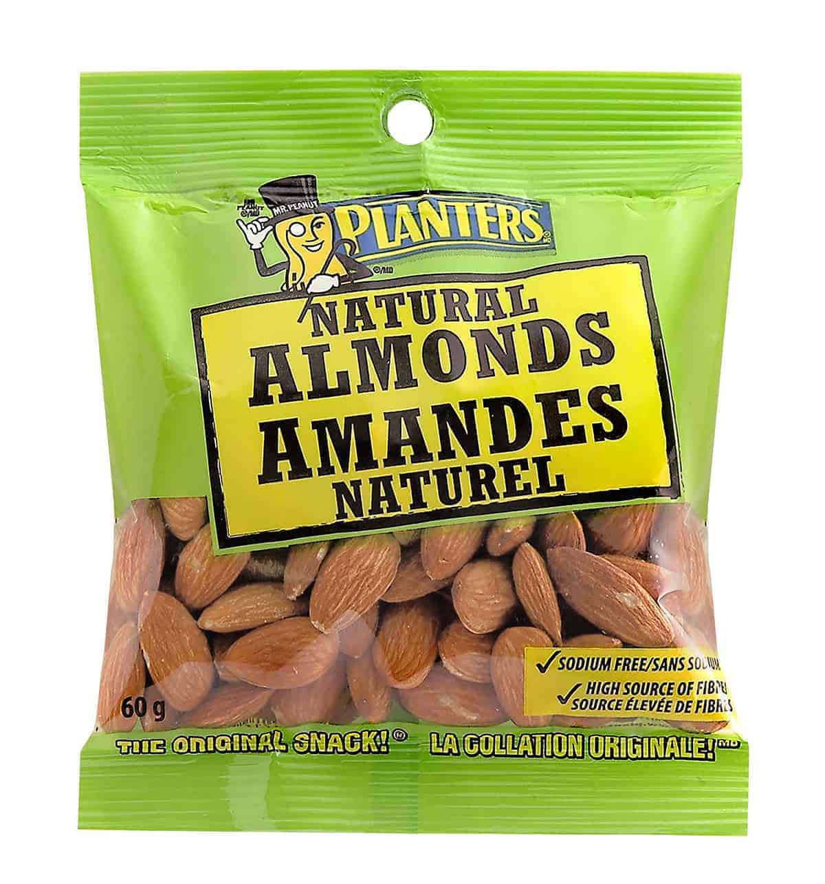 Raw Almonds Planters Canada