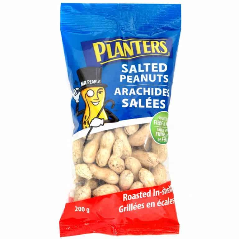 InShell Peanuts Roasted Salted Planters Canada