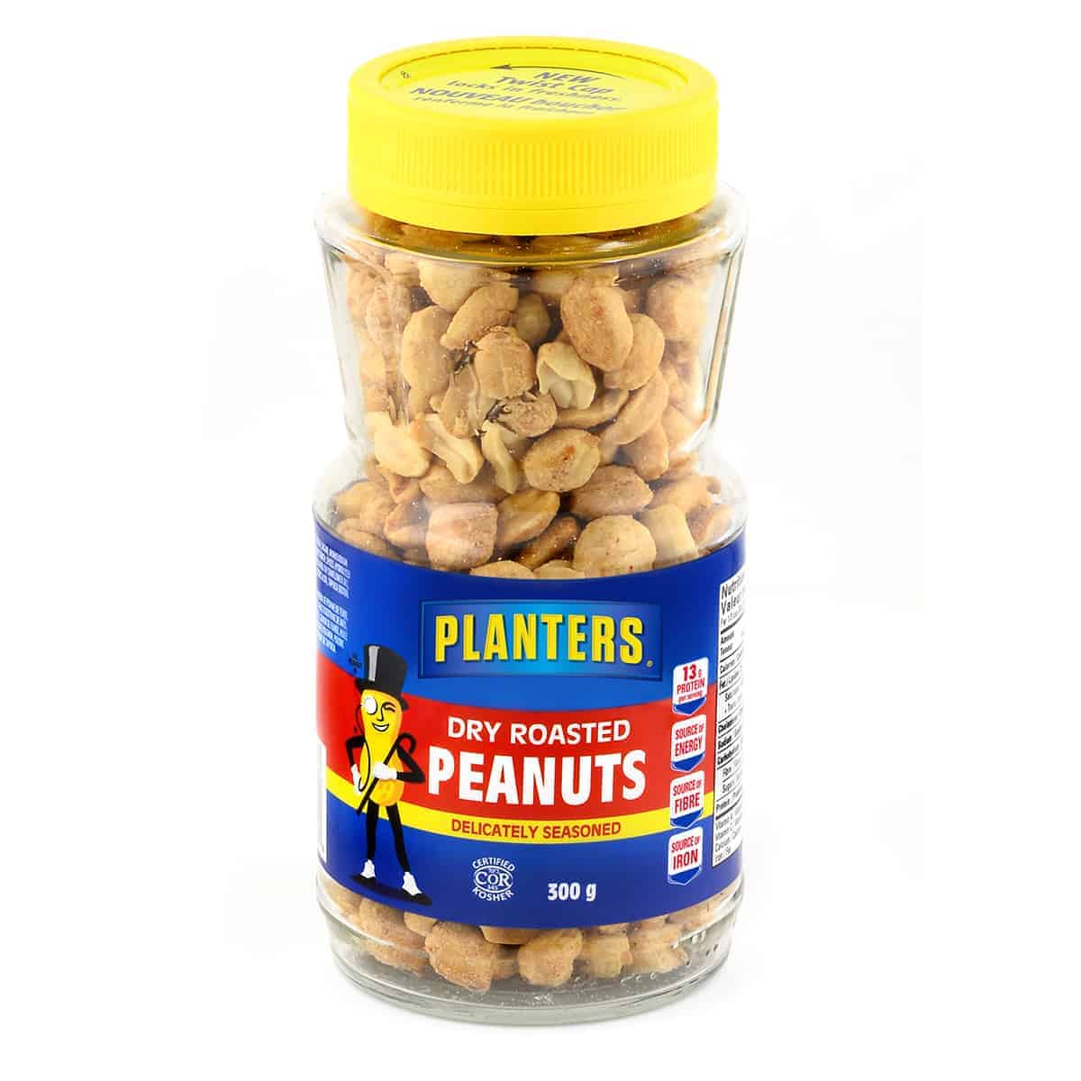 Dry Roasted Peanuts – Delicately Seasoned – Planters Canada1200 x 1200