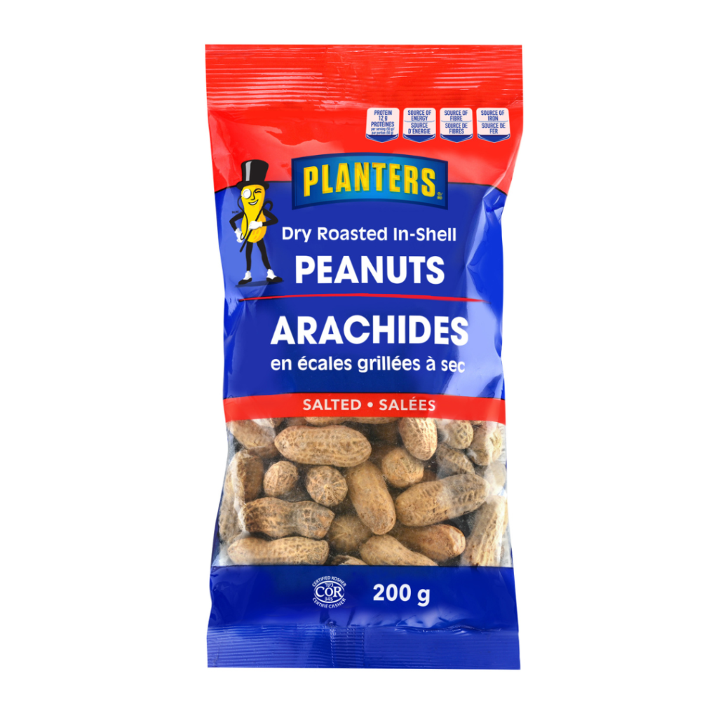 InShell Peanuts Roasted Salted Planters Canada