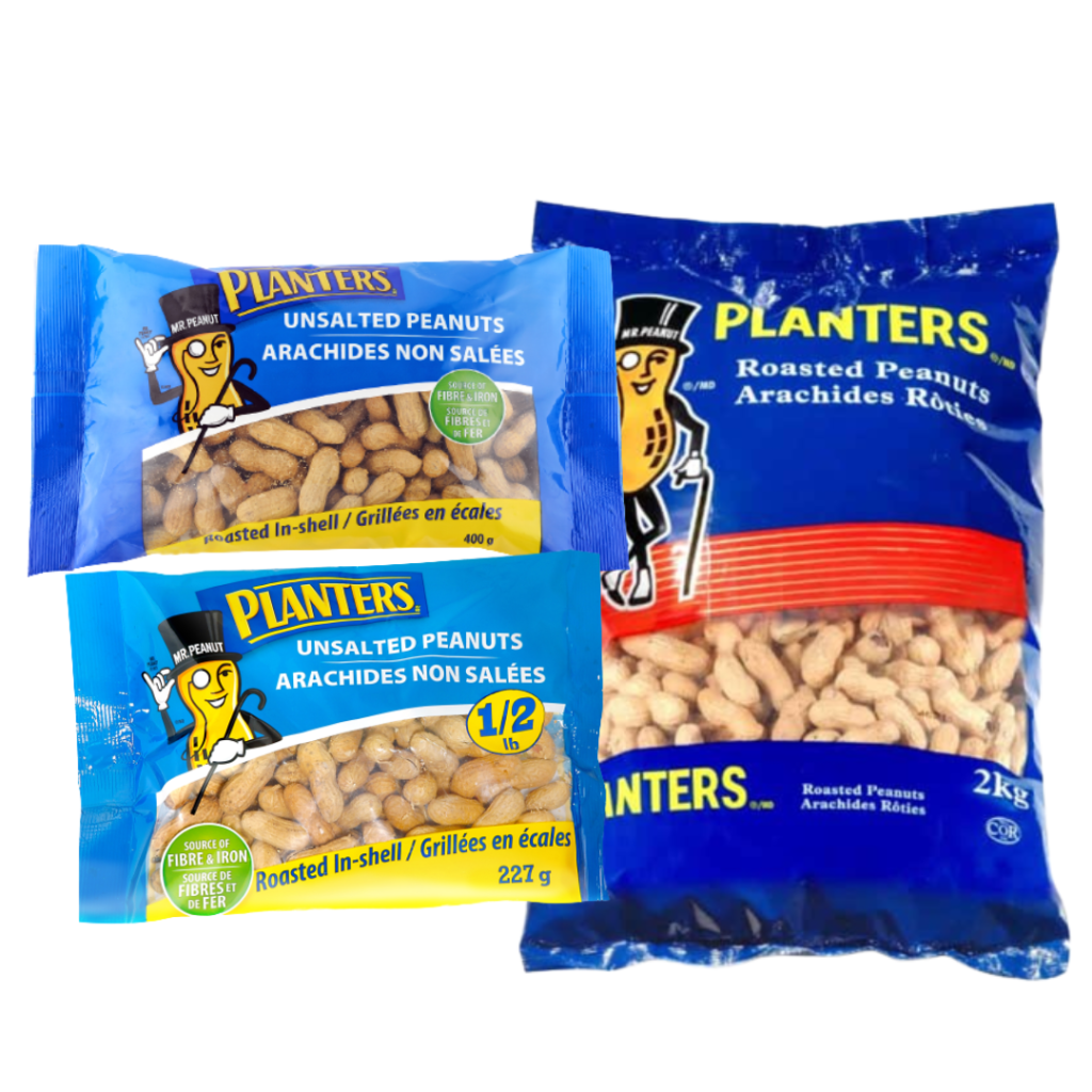 In shell peanuts roasted unsalted planters canada